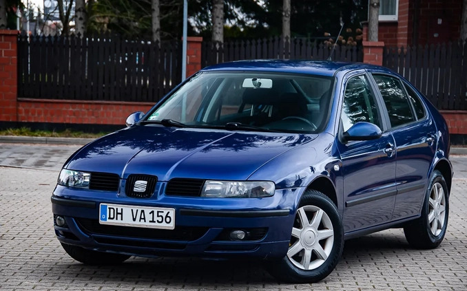 Seat Leon cena 10900 przebieg: 192000, rok produkcji 2004 z Ostrów Lubelski małe 667